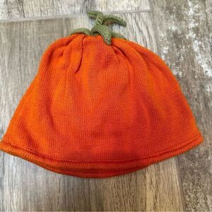 Janie and Jack knit Pumpkin Hat